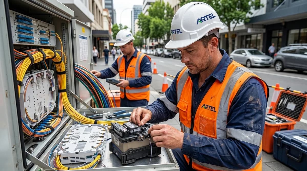 Instalación y mantenimiento de fibra óptica